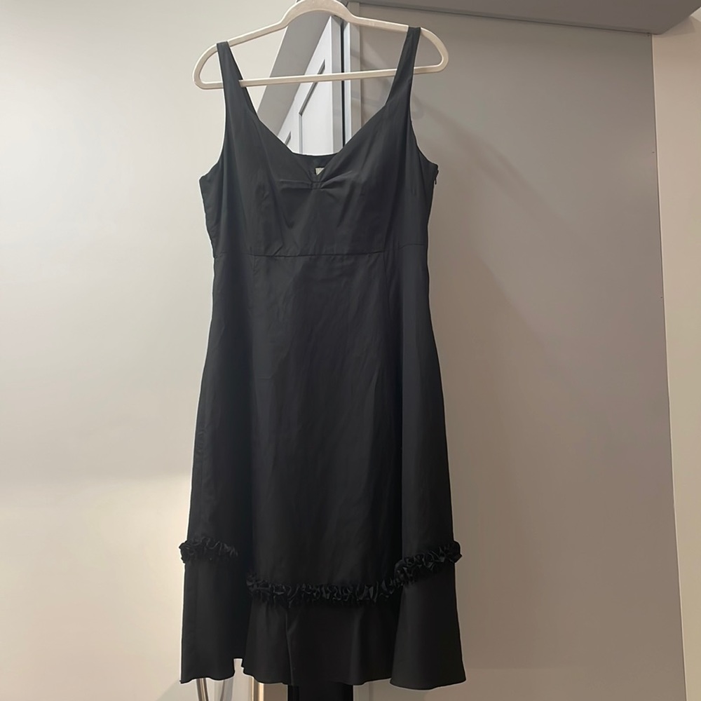Anthropologie Black Sleeveless Dress Size 14